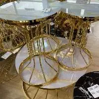 Metal Nesting Table, Center Table, Coffee Table 