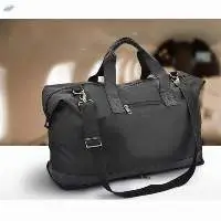 Folding Leather Travel Bag
