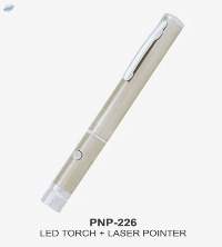 LED Torch with Laser Pointer