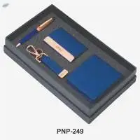 Blue Colour 3 in 1 Corporate Gift Set