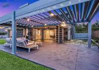 Motorized Aluminum Louvered Roof Waterproof