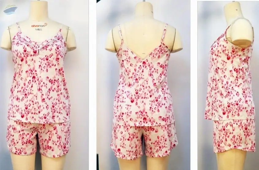 Ladis AOP Top Bottom Set