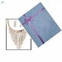 Upscale Ladies Multi Tassel Necklace