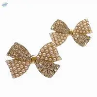 Ladies Bow Shaped Stud Earrings