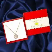 Ladies Gold Plated Rhinestone Studded Necklace