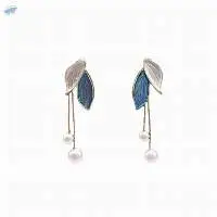 Ladies Leaf Drop Earrings