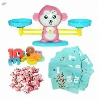 Kiddale Monkey Balance Scale Game