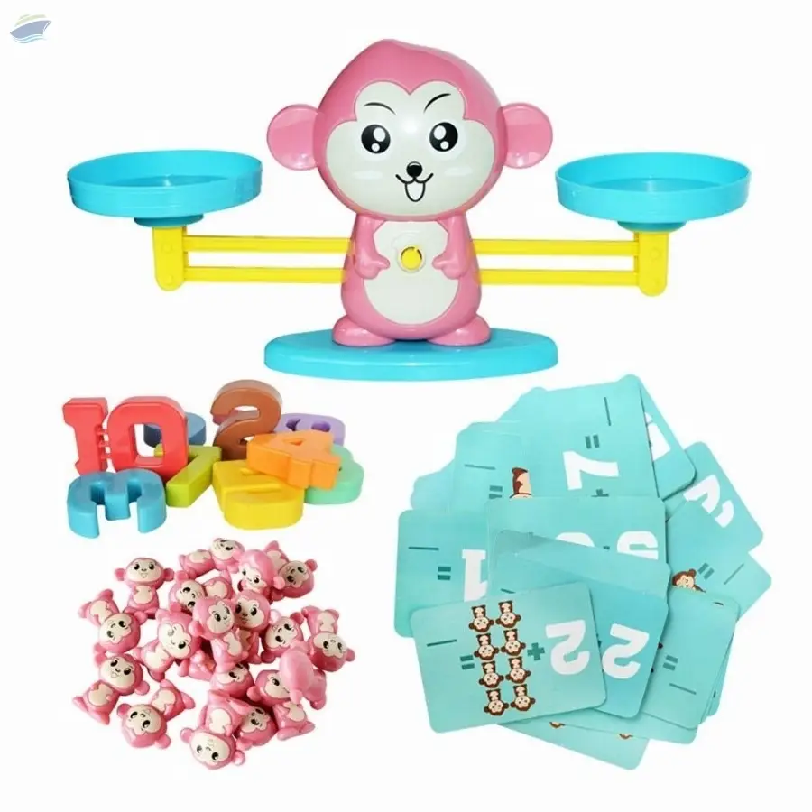Kiddale Monkey Balance Scale Game by Orizin Technologies Private