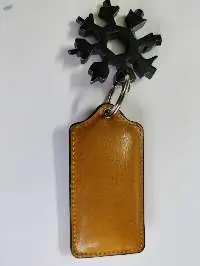Pillow Shape Key Ring