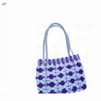 Macrame Pipeing Handicraft Handbag