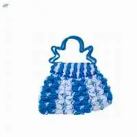 Macrame Pipeing Handicraft Handbag