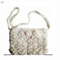 Macrame Pipeing Handicraft Sling Bag