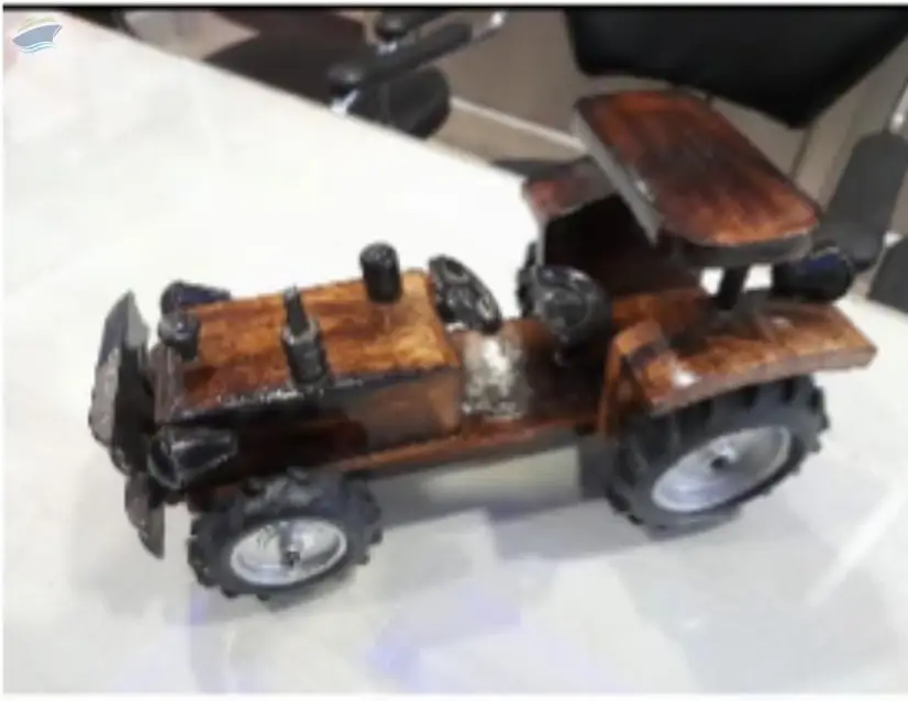 Wooden Tractor