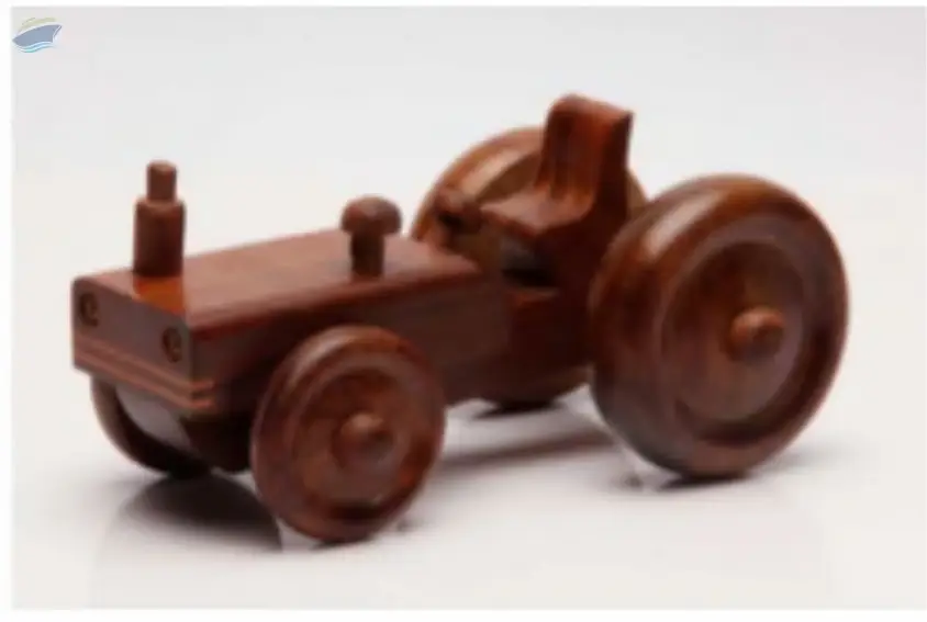 Wooden Tractor