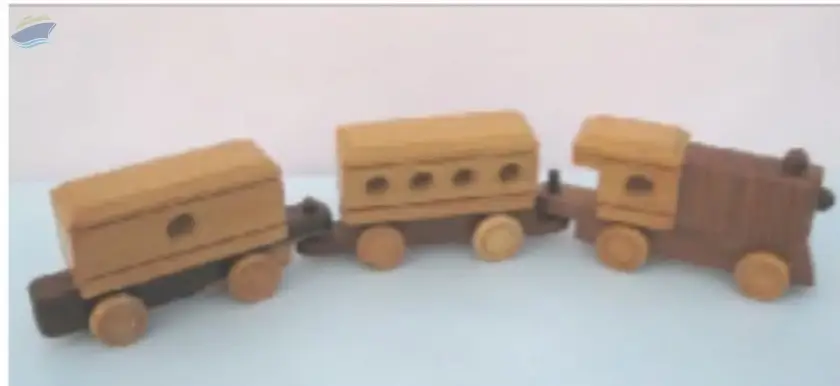 Wooden Train Simple