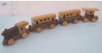 Wooden Passenger Train