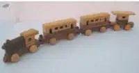 Wooden Passenger Train