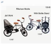 Iron With Wooden Rikshaw
