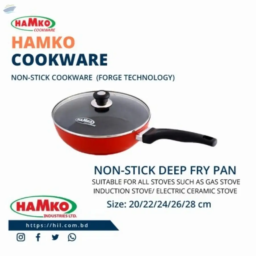 Non-Stick Aluminum Deep Fry Pan