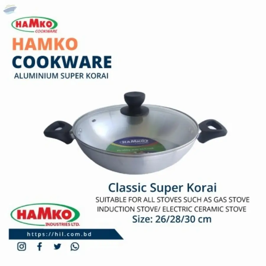 Classic Super Korai Aluminum Cookware 28 CM
