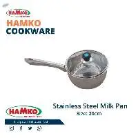 Stainless Steel Milk Pan 20cm