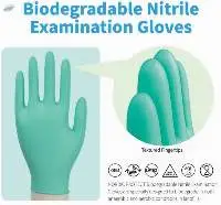 Biodegradable Nitrile Examination Gloves