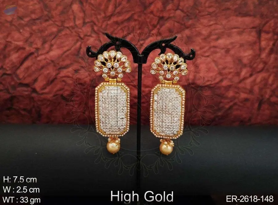 High Gold Earring