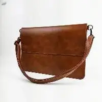 Leather Laptop Case with Removable Strap