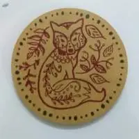 Cat MDF Coaster