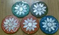 Resin Flower Coaster