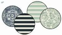 Printed Paper MDF Coaster