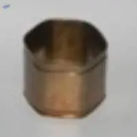 Hexagonal Napkin ring antique copper