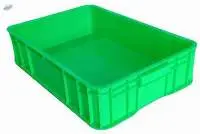 Solid Plastic Crate HA007