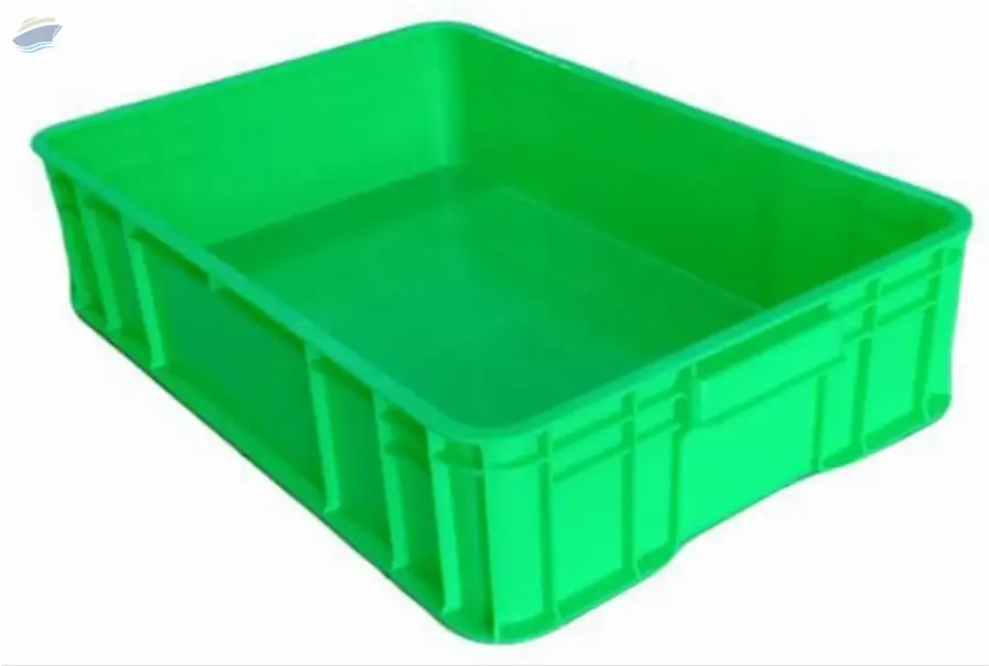 Solid Plastic Crate HA007