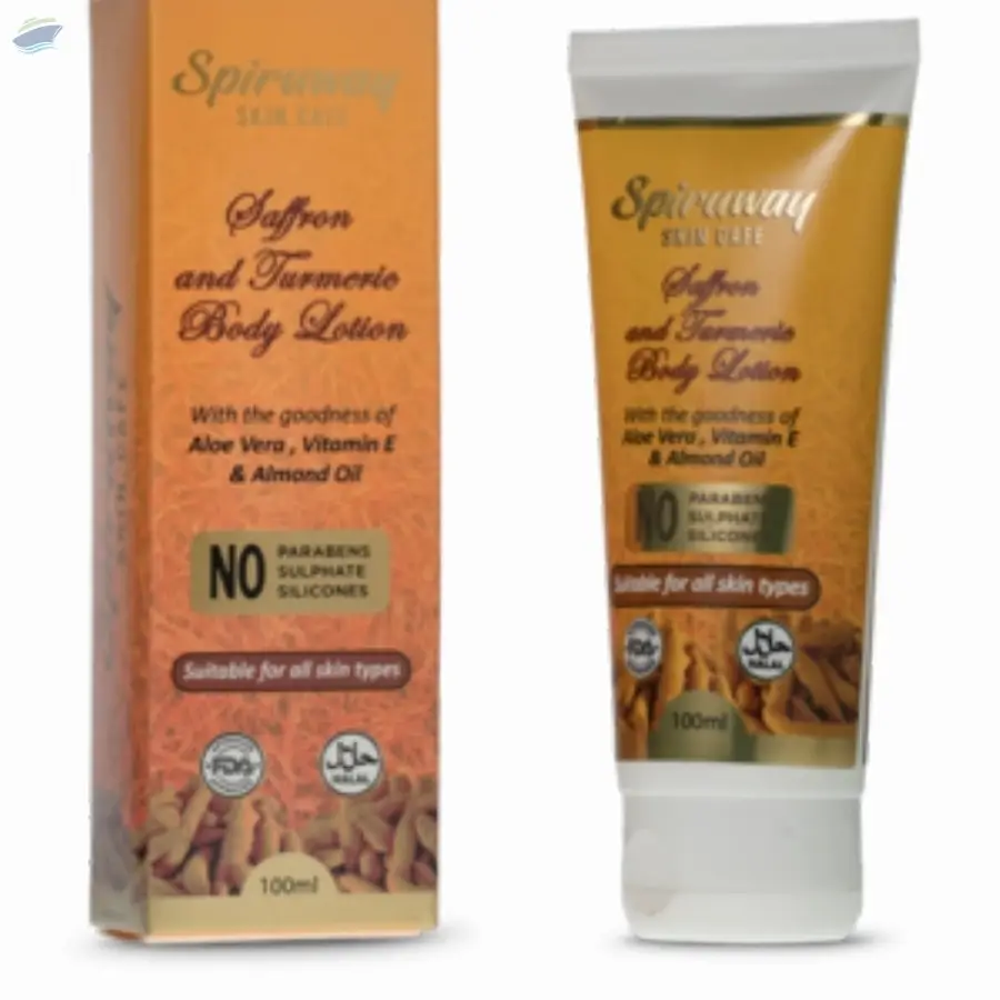 Saffron and Turmeric Body Lotion