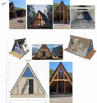Natural Wood Houses