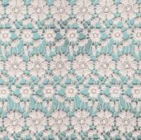 Chemical Allover Schiffli Embroidery Fabrics.