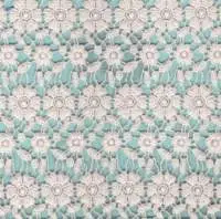 Chemical Allover Schiffli Embroidery Fabrics.