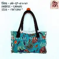 Printed Canvas Beach Bags