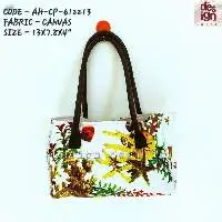 Printed Canvas Beach Bags