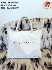 Printed Canvas Beach Bags