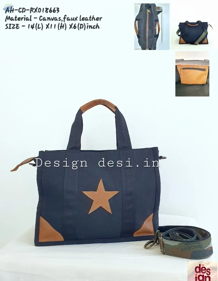 Star Stuck Canvas Bag