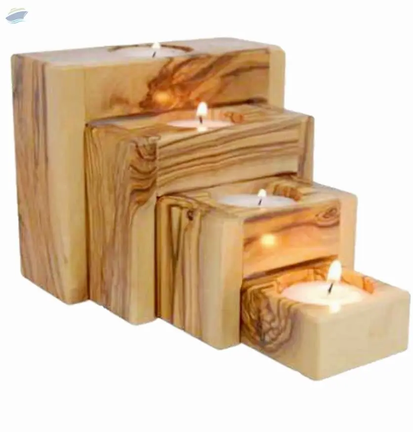 Wooden Candle Stand