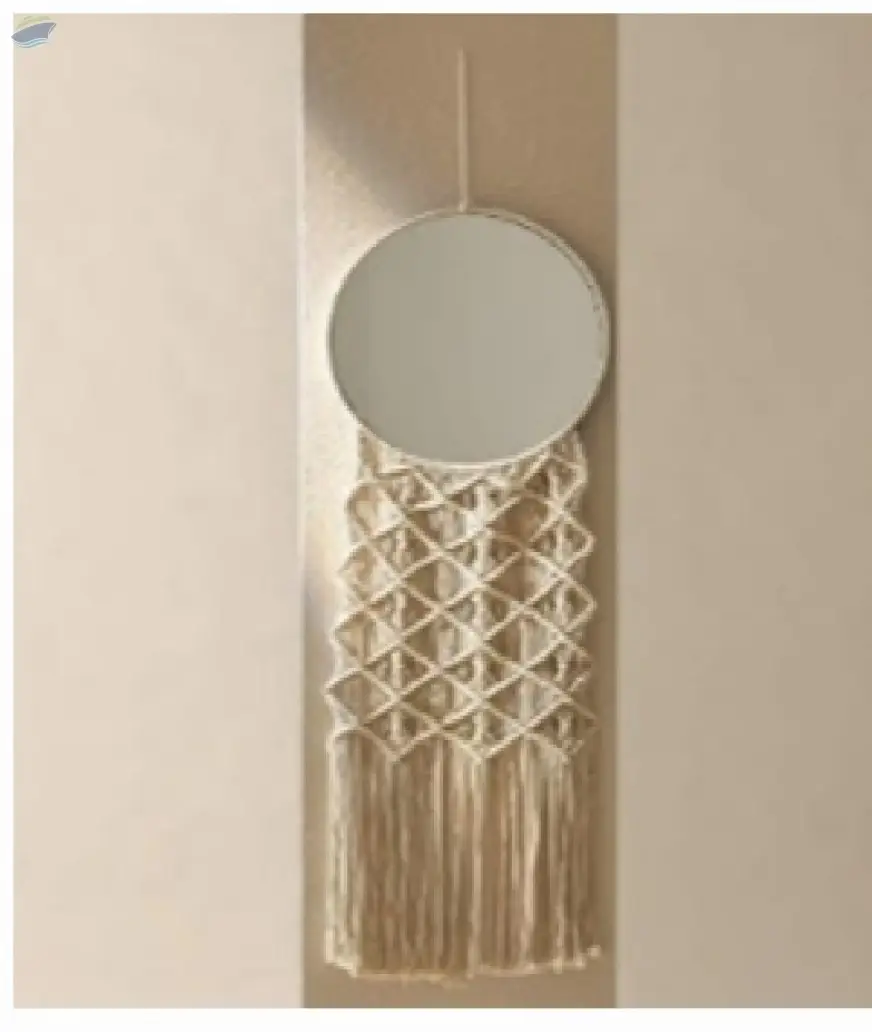 Macrame Mirror