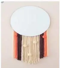 Macrame Mirror