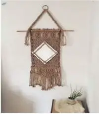 Macrame Mirror