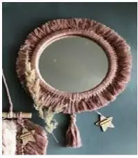 Macrame Mirror