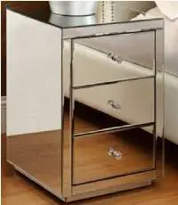 Mirror Side Table