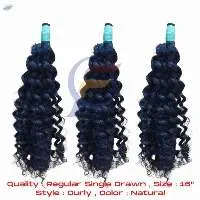Indonesian Natural Virgin Curly Hair