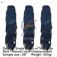 Indonesian Unprocessed Human Hair